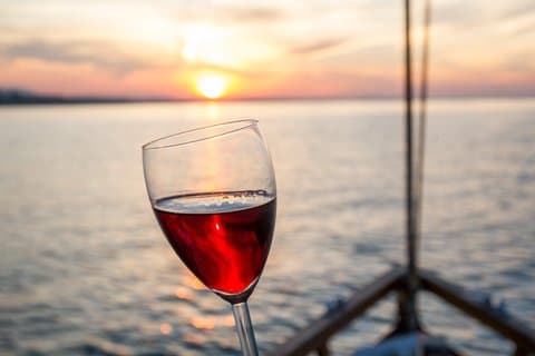 Etna-solnedgangs vinsmagningstur med båd