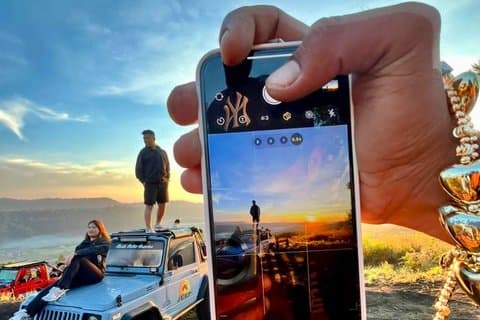 Private Mount Batur Sunrise Jeep Tour mit Frühstück & Black Lava