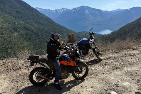 Visite de 5 jours à moto du sentier Buffalo en Alberta Canada