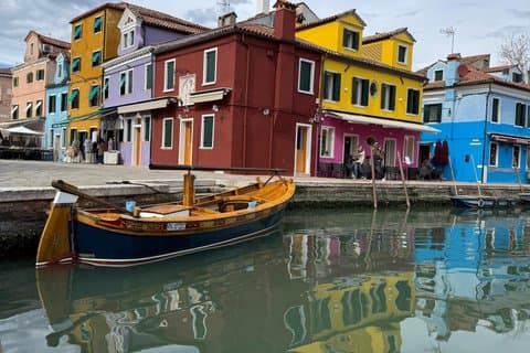 Venice : Murano, Burano and Torcello Vintage Boat Tour
