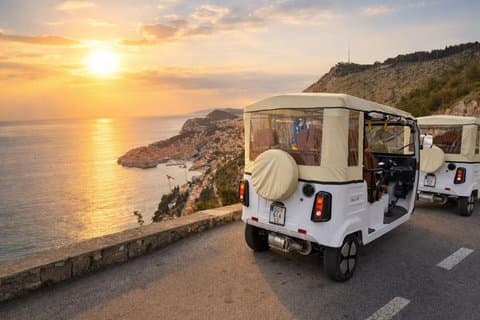Dubrovnik Tuk Tuk Tour naturskjønne utsikter og fotomuligheter