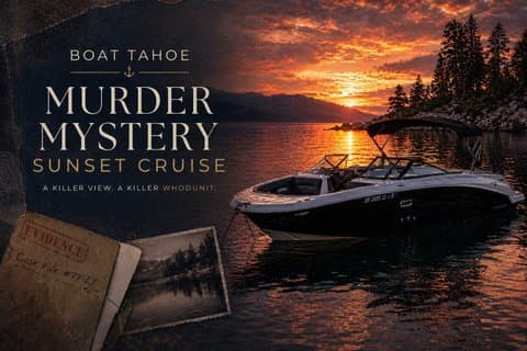 Murder Mystery Sunset Boat Cruise 2 ore