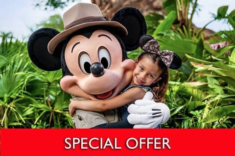 Særtilbud : 4 - Dag 4 - Park billet på Walt Disney World Resort