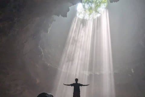 Jomblang Cave And Timang Beach All Inclusive Private Guided Tour