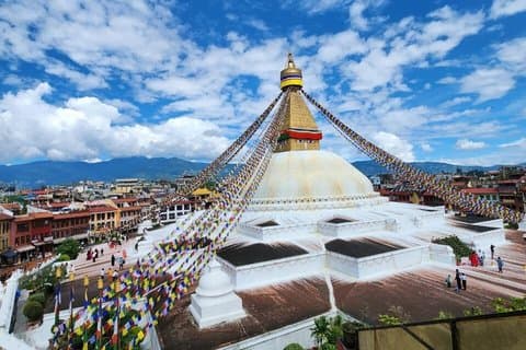 Templer och Stupas Tour i Kathmandu Valley
