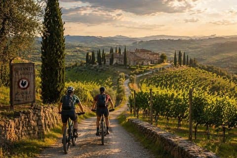 Chianti Rufina : E-Bike-Tour virtuell geführt