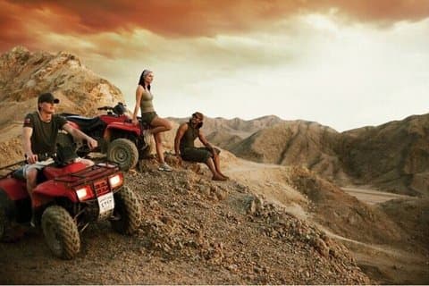Ontdek Hurghada Zee en Bergen op ATV Quad