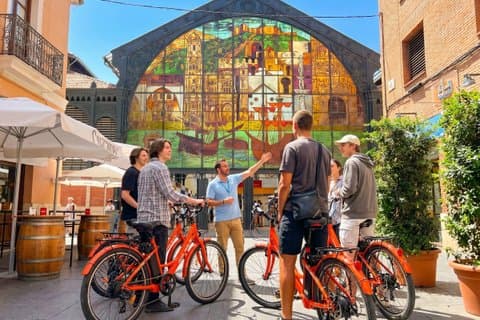 Visite à vélo de Malaga avec Guide Sights Beach et E Bike