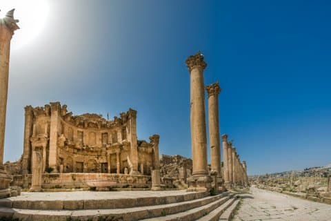 Dia inteiro privado de Jerash e Amman City Sightseeing Tour