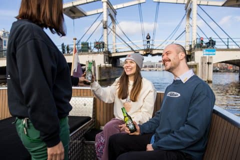 Amsterdam Heineken Cruise with Drinks & Heineken Experience