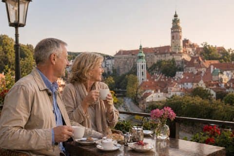 Privétour naar Kutna Hora Bone Church en Cesky Krumlov vanuit Praag