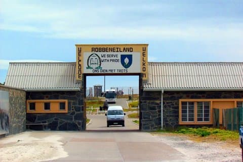Mandelas fengsel Robben Island