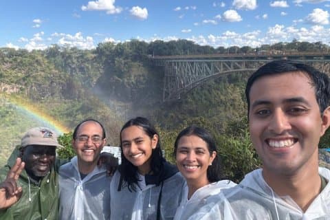 Victoria Falls Zimbabwe Privétour met familiegids