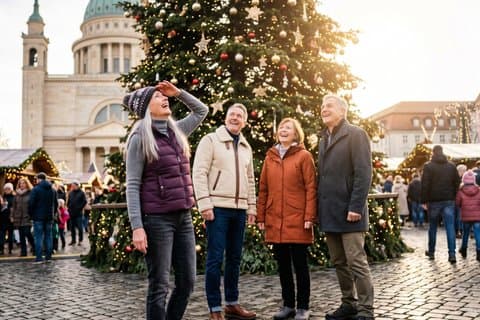 Private Historic Christmas Walking Tour in Potsdam