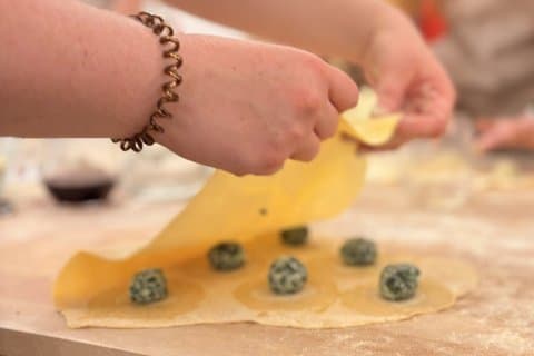 Florens : Pasta matlagningskurs med Tiramisu & presentförkläde