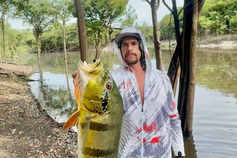 ガイド付きクジャクバス釣り5日間ツアー