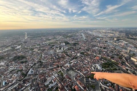 Hot air balloon rides over Ghent