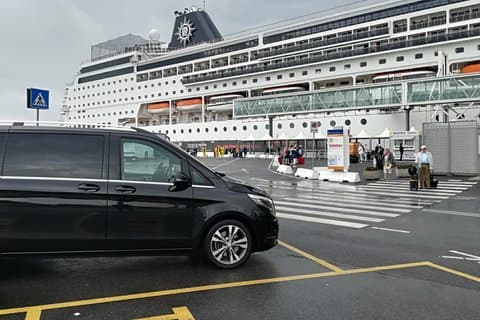 Privat transfer fra Venezia til Ravenna/Ravenna Cruise Terminal
