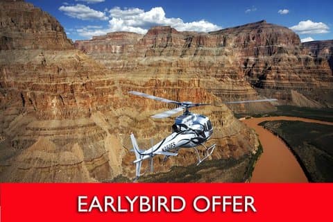 Grand Canyon West Rim luksuriøs helikoptertur fra Las Vegas