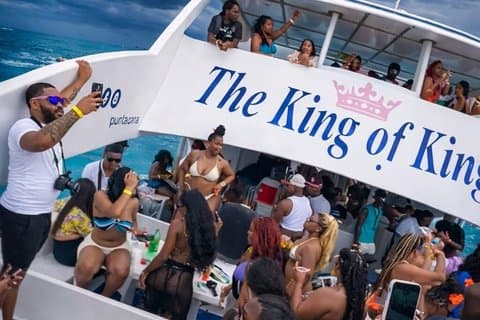 Punta Cana Hip Hop Party Boot mit offener Bar