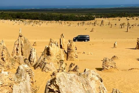 Small group 4WD Pinnacles Desert & Sand Boarding Adventure