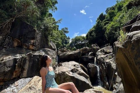 Ba Ho Waterfall Randonnée privée et baignade au départ de Nha Trang