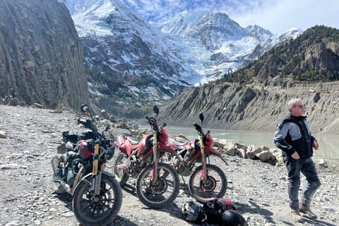Privat 8 dagars Manang Full Off Road motorcykeltur