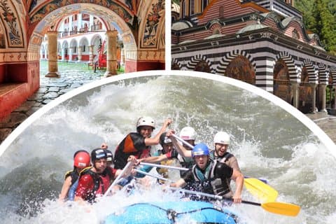 Rafting Tour e visita del Monastero di Rila da Sofia