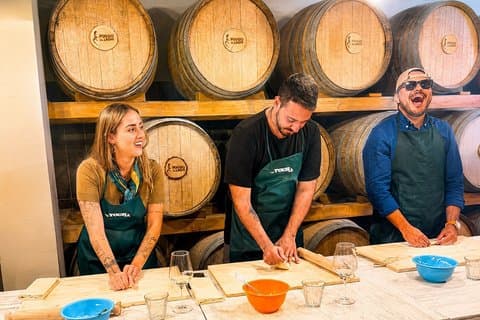 From Siena: San Gimignano, Wine Tasting & Cooking Class