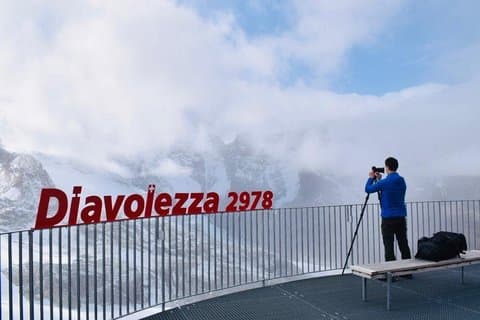 Fra Como - Alpine Wonders Lunsj på Diavolezza og Bernina Train