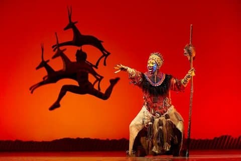 Entradas musicales de El Rey León - Lyceum Theatre, Londres