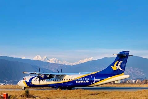 Buddha Air Mount Everest ervaring met transfers
