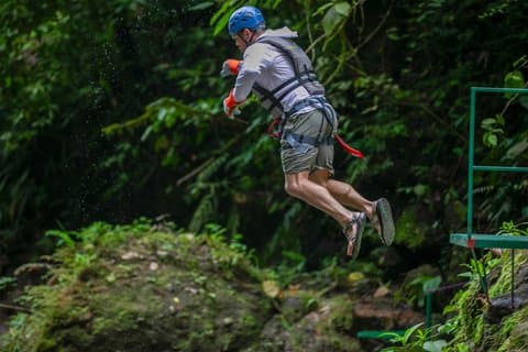 Rainforest Falls Aventura Rappelling e saltos