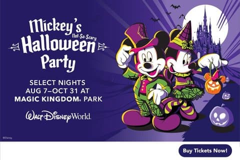 Mickey's Not So Scary Halloween Party på Magic Kingdom i Orlando