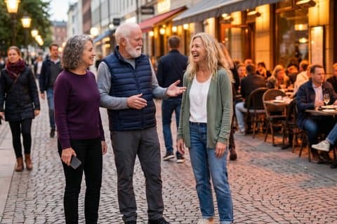Privat aftenvandretur i Göteborgs historiske centrum