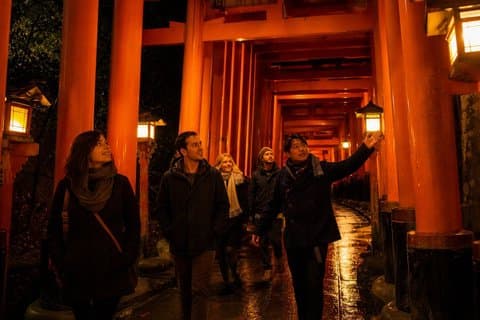 Fushimi Inari etter mørket: Mystical Torii Hike & Hidden Shrines