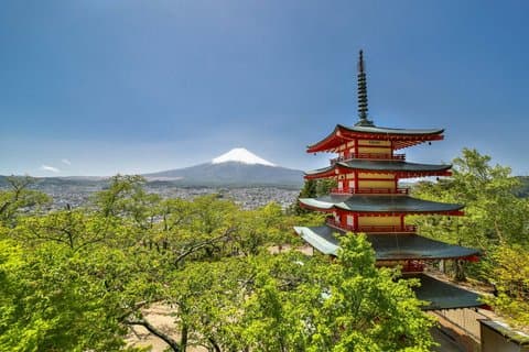 Excursion privée d'une journée sur le mont Fuji et le lac Kawaguchiko
