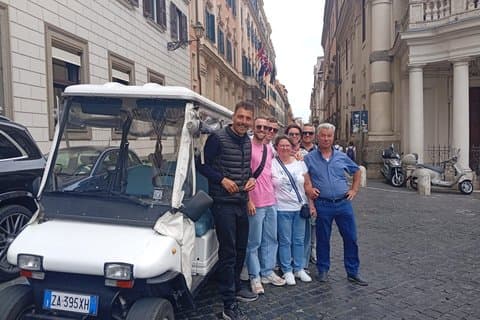 3 uur durende rondleiding door Rome in een golfwagen