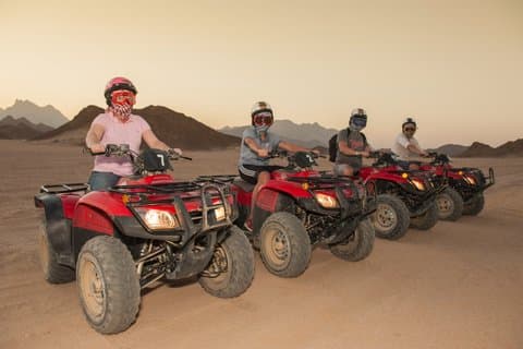 ATV Quad Bike Safari & Camel Ride, with Transfers : Hurghada