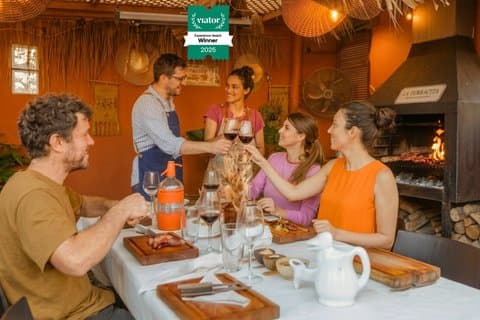Authentic Rooftop Asado Experience with Argentine Wine Pairing