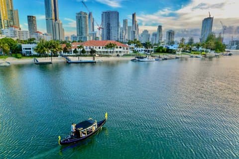 Private Luxury Gondola Cruise through Surfers Paradise Canals