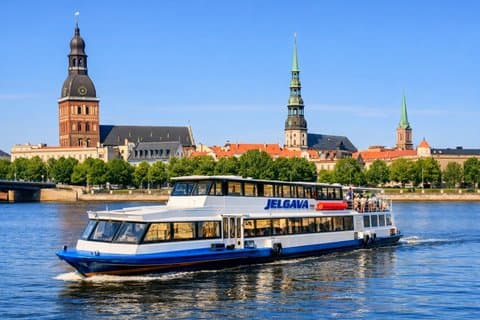 Top City Panorama Croisière Avec Bar & WiFi en bateau Jelgava
