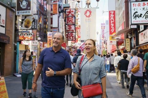 Osaka privat tur med lokal guide