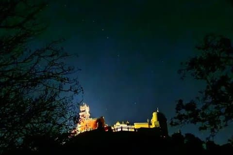 Night Walk from the Castle's Ghosts to the Apparitions of the Mountain