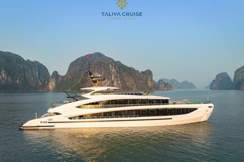 Crucero por Taliya : Excursión de un día a la bahía de Ha Long y a la bahía de Lan Ha