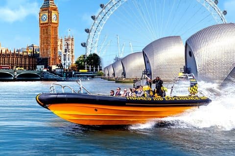 Bootstour mit dem Schnellboot : Uferpromenade ODER Westminster Pier - 70 Minuten
