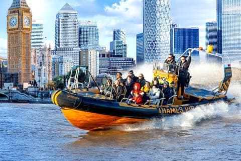 Giro turistico in motoscafo: Embankment OR Westminster Pier - 45 minuti