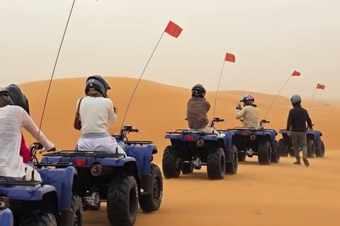 Merzouga Quad Riding and ATV Experience with Professional Guide