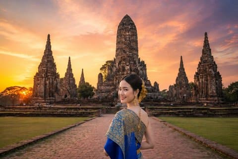 Ayutthaya World Heritage Site and Boat Tour (Customizable)
