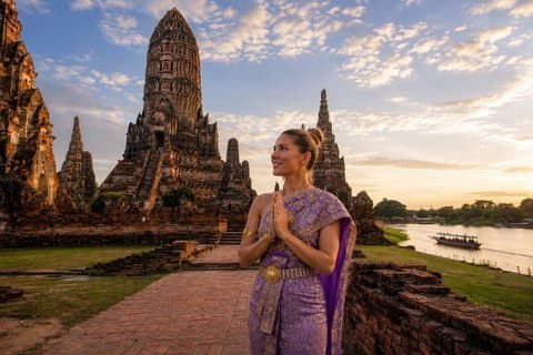 Ayutthaya og båt tur tilpasset